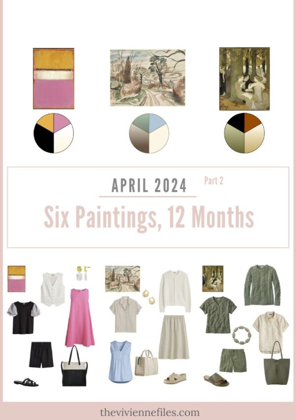 Part 2 - Do You Need Accents? Or Neutrals? 6 Paintings, 12 Months April 2024