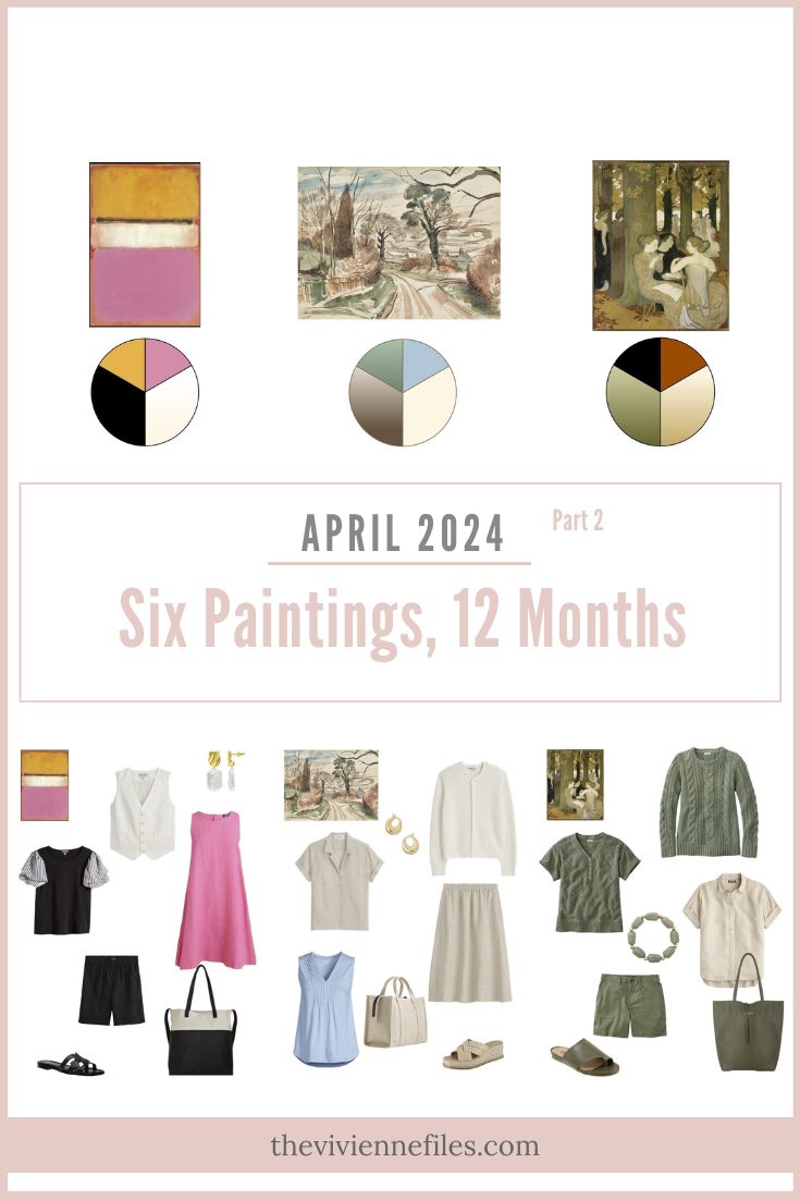 Part 2 - Do You Need Accents? Or Neutrals? 6 Paintings, 12 Months April 2024