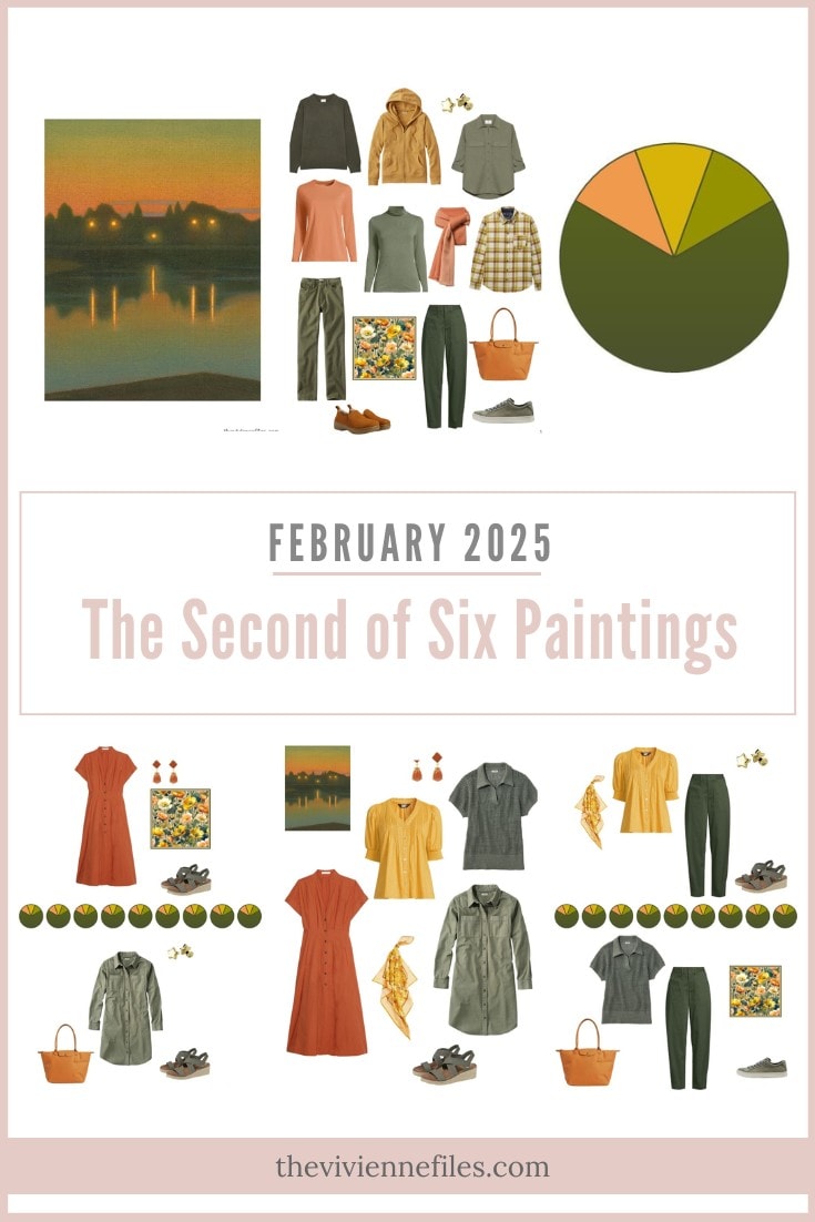 The Second of Six Paintings – Twelve Months February 2025