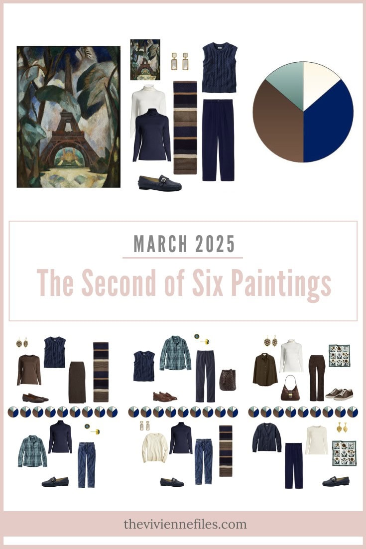 The Second of Six Paintings-Twelve Months, March 2025