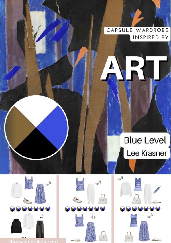 Like to Change Your Colors With the Seasons Start With Art - Blue Level by Lee Krasner