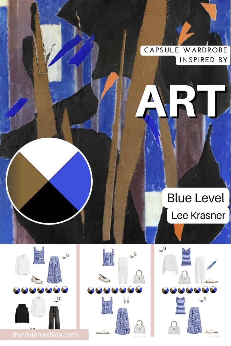 Like to Change Your Colors With the Seasons Start With Art - Blue Level by Lee Krasner