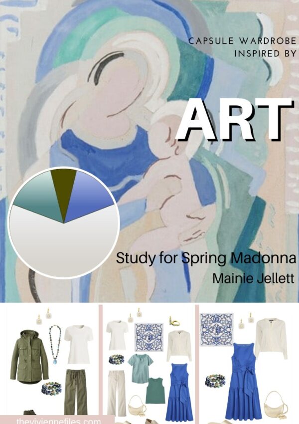 Uncertain Weather on Your Long Weekend Start With Art - Study for Spring Madonna by Mainie Jellett