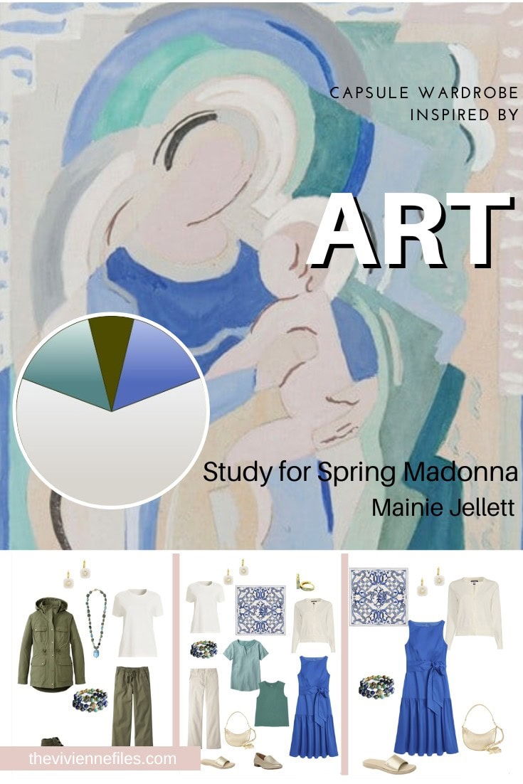 Uncertain Weather on Your Long Weekend Start With Art - Study for Spring Madonna by Mainie Jellett