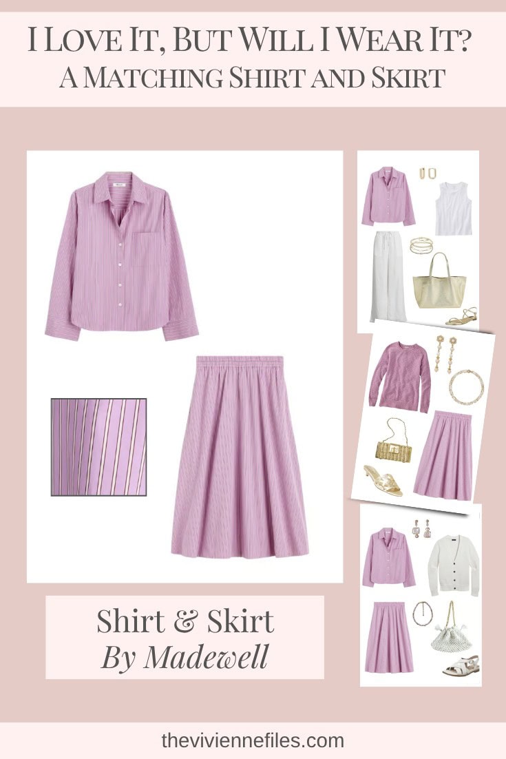 I Love It, But Will I Wear It? A Matching Shirt and Skirt