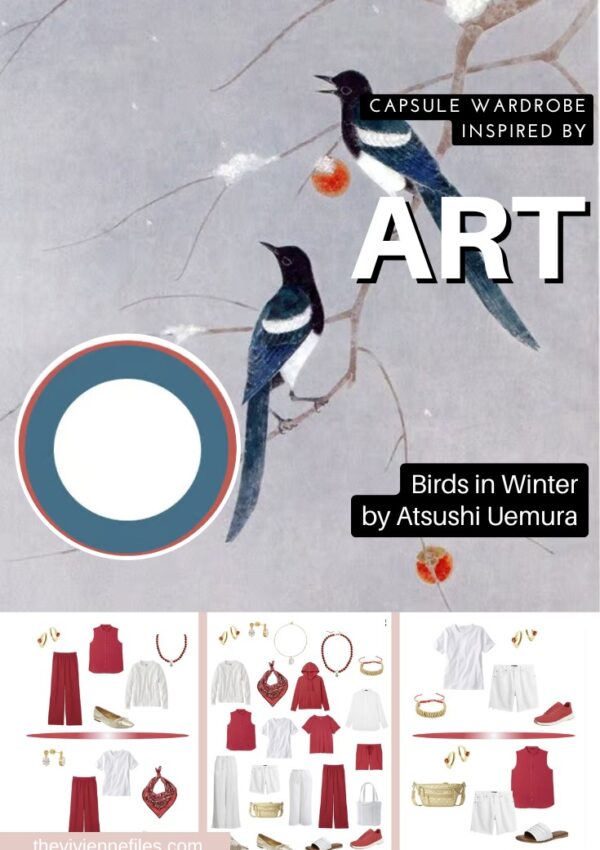 Another Summer Long Weekend Wardrobe: Start With Art – Birds in Winter by Atsushi Uemura