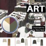 Back to the Casual Office this Fall Start With Art Cityscape by Alice Neel