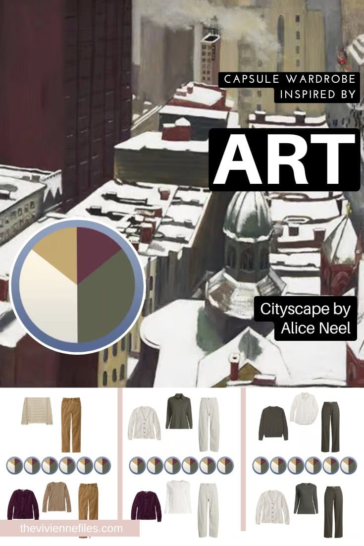 Back to the Casual Office this Fall Start With Art Cityscape by Alice Neel