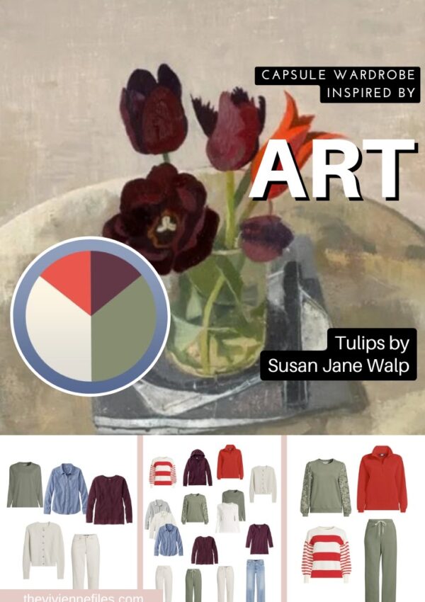 Capsule wardrobe inspired by Tuli[s by Susan Jane Walp
