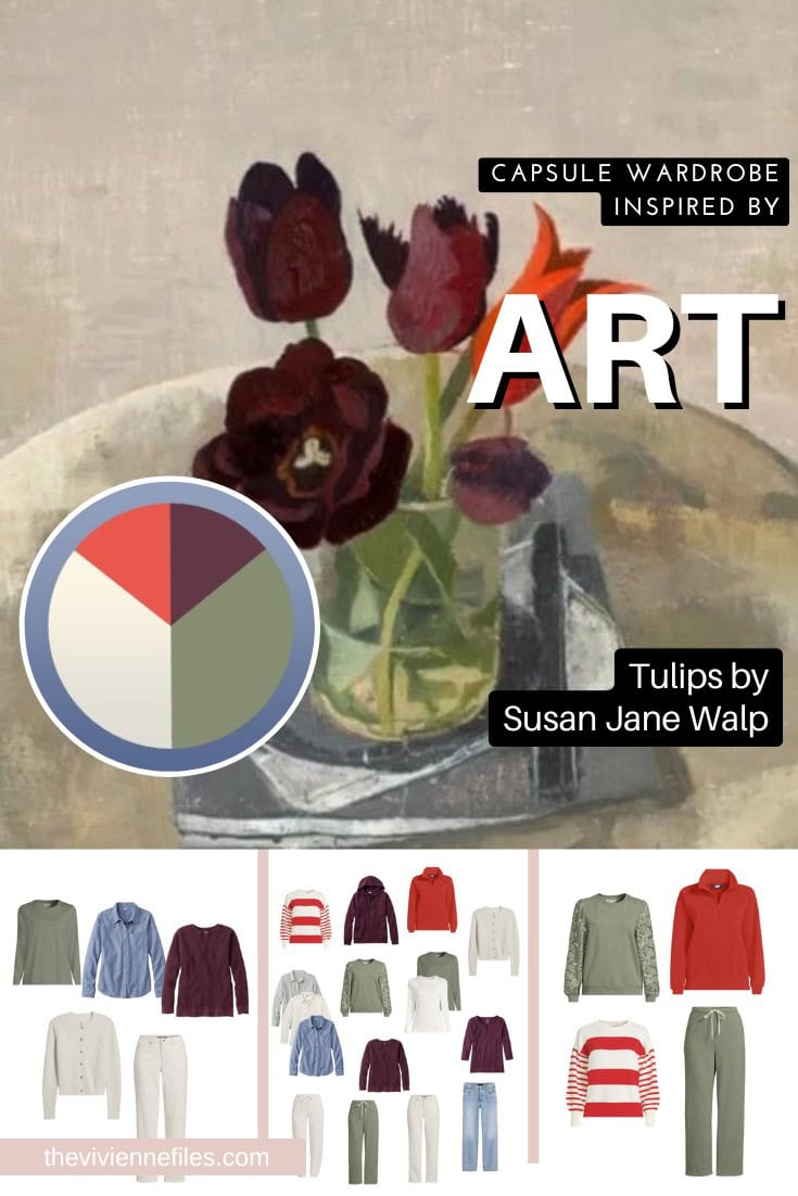 Capsule wardrobe inspired by Tuli[s by Susan Jane Walp