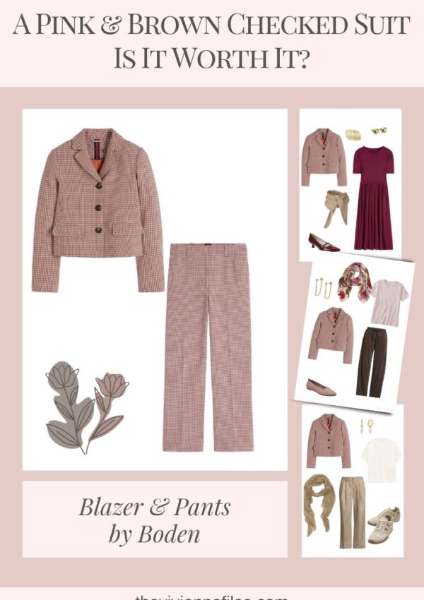 A Pink & Brown Checked Suit - Is It Worth It