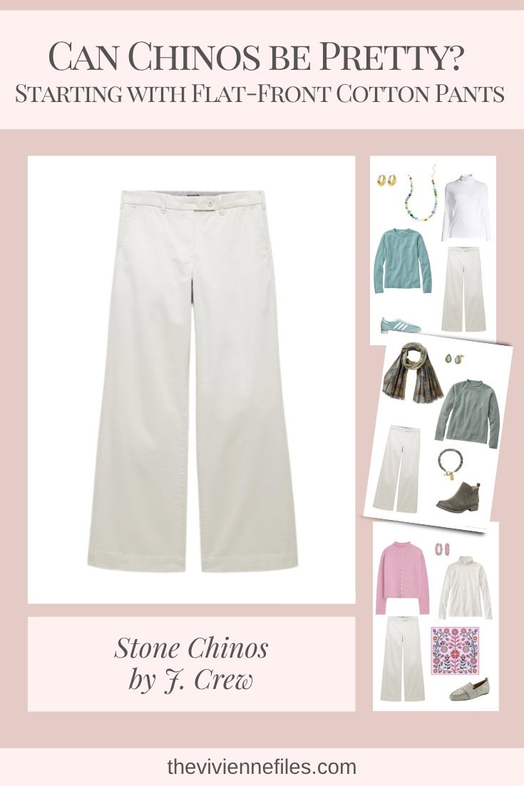 Can Chinos be Pretty Starting with Flat-Front Cotton Pants