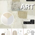 Chic Sightings and Start With Art - X66 by Anne Ryan