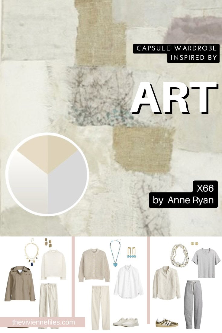 Chic Sightings and Start With Art - X66 by Anne Ryan