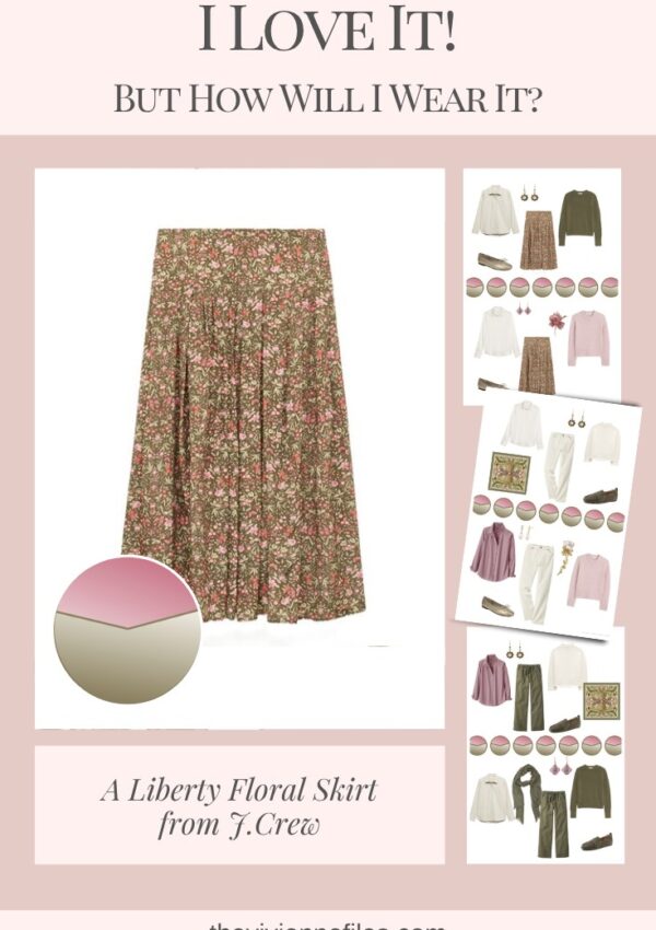 I Love It But How Will I Wear It A Liberty Floral Skirt from J.Crew