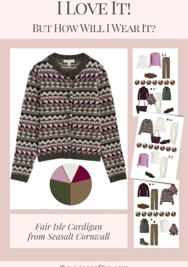 I Love It But How Will I Wear It Seasalt Cornwall Fair Isle Cardigan