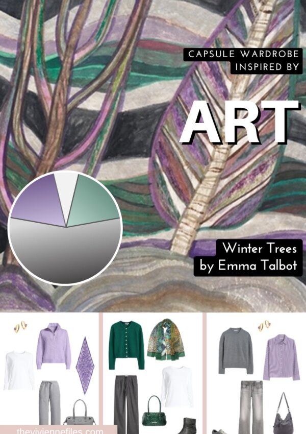 Looking for Casual and Bright Start With Art - Winter Trees by Emma Talbot
