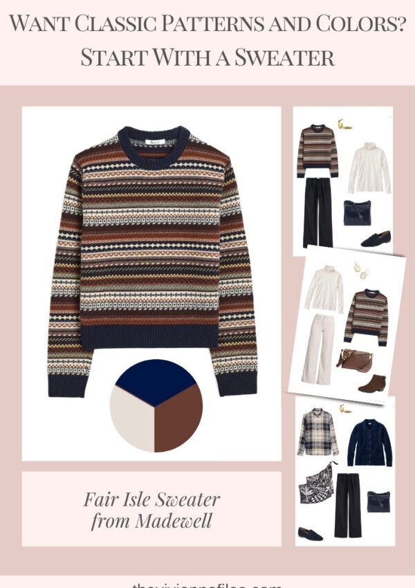 Start With a Sweater – Fair Isle from Madewell